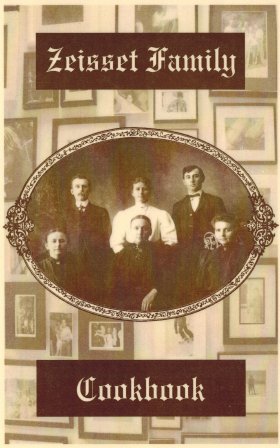 Zeisset Family Cookbook cover