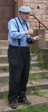 John Ruth lecturing at the Primmerhof