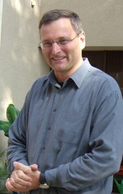 Pastor Uli Enders at Bibersfeld