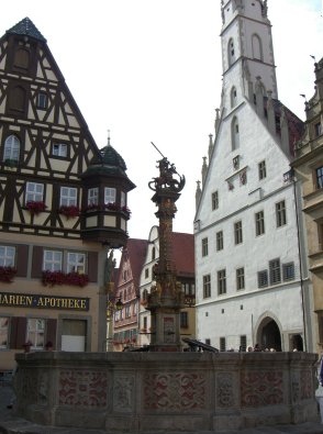 fountain in Rothenburg odT